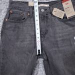 Levi's Levi’s Low Pro Stonewash Mid Rise Relaxed Straight Gray Bleach Splatter Size 28 Photo 12