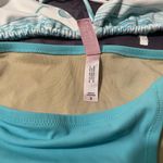 Victoria's Secret Victoria’s Secret baby blue abstract drawstring bikini Photo 1