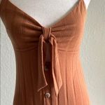 Forever 21 Elegant Rust Button-Down Maxi Dress Photo 6