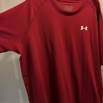 Under Armour Red  Dry Fit Shirt Photo 0