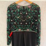 Mac Duggal Beaded Illusion High Neck Trumpet Gown Photo 6