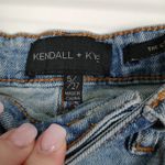 Kendall + Kylie Y2K  Distressed Denim Shorts Women 5/27 Grunge Festival Rugged Photo 4