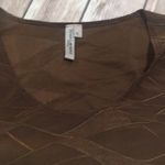 Susan Lawrence  brown blouse Photo 2