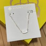 Kendra Scott Bright Silver Pendant Necklace Photo 0