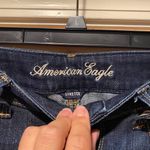 American Eagle Jean Capri Womens 6 Artist Crop Stretch Blue Denim Casual Retro Photo 2