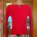 Old Navy  Red Long Sleeve Shirt Photo 0