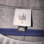 CAbi  Cool Off Sweatshirt Grey Sweater M Photo 2