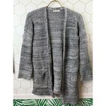 Marine layer  Gray Open Front Knit Catalina Long Cardigan - Size - XS Photo 4