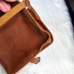 Handmade  Brown Leather Small Saddlebag Crossbody Photo 7