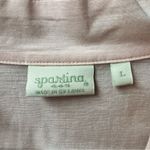 Spartina 449 Everleigh Tunic 3/4 Sleeve Woodblock Floral Embroidery Pink Large L Photo 10