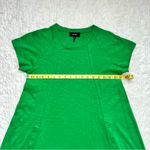 ME+EM Cotton Slub Jersey Raglan T Shirt Swing Dress 2 Kelly Green Minimalist Photo 9