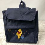 Disney Vintage Pooh  Store Mini Navy Backpack Photo 0