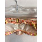 Victoria's Secret  Paisley Pattern Ruffle Swim Top Size small Photo 3
