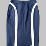 Rag and Bone NWT  Midnight Scuba Skirt, Navy & Cream, Size 4 New w/Tag Photo 0