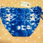 Cabana Life Blue Tie Dye Print Bikini Bottoms L Size L Photo 3