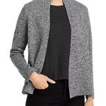 Eileen Fisher  Marled Knit Stand Collar Jacket Small S NWOT Photo 0