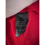 Tuckernuck Red Ribbed Scoop Neck Short Sleeve T Shirt Top Medium NWT Preppy Photo 4