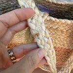 Shiraleah  Chiara Ombré Jute Tote Bag Fringe Beach Cruise Pink Coral Peach Photo 7