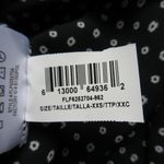 BCBGMAXAZRIA NWT BCBG MaxAzria Tara in Black Mini Floral Chiffon Ruffle High Low Dress XXS Photo 6