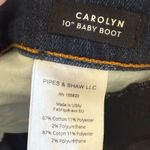 Veronica Beard  Carolyn 10" Baby Boot Snap Trim Fray Button Fly Boho Crop Jean 29 Photo 5