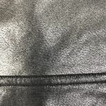 Spanx  Faux Leather Leggings XL Black Wide Waist Tummy Shaping Sporty Feminine Photo 8