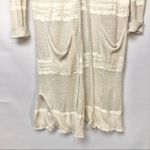 Free People High Tide Long Cardigan Duster in Oatmeal XS Photo 84