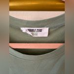 Double Zero pistachio mint green stretchy midi dress large Photo 1