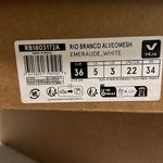 VEJA + Anthropologie Rio Branco Sneakers in Emeraude White Green Photo 5