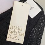 Urban Outfitters UO Little White Lies Black Lace Embroidered Cover Up Dress Photo 3
