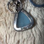 Betty Belts DVH Seafoam Sea‎ Glass Sterling Silver 925 Pendant Necklace Blue Photo 3