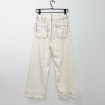 Anthropologie Maeve The Colette Linen Blend Crop Wide-Leg Pants NWT size 27 Photo 1