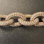 Chain Glittery Infinity Statement necklace Tri Photo 12