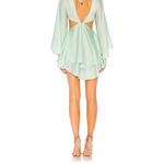 Revolve Pastel Green Mini Dress Photo 1