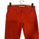 Vince Rust Cotton Blend Skinny Casual Classic Ankle Denim Jeans Women Sz 27 Photo 4