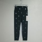 Wildfox Sea Moss High Waist Shine 7/8 Leggings Sz M NWT Photo 1