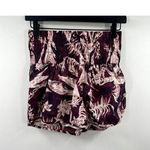 Free People  The Way Home Shorts Floral Purple Size Small Photo 0