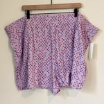 Abound NWT  by Nordstrom Geo Print Pull On Organic Cotton Casual Shorts - 4X Photo 1