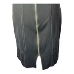 Of Mercer Dress Women 6 Black White Stitching Sleeveless Back Zip Sheath Mini Photo 8