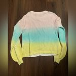 Lilly Pulitzer  ombre spray yellow blue 
RITZANNA SWEATER knit casual fall $200 Photo 1