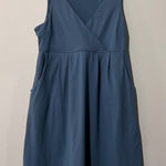 Eddie Bauer  Blue Aster Crossover Travex Dress Pockets Size XL Ultra-Soft Photo 0