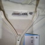 Looney Tunes United states bug bunny white women's crop top hoodie XL Photo 2