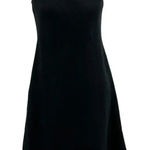 Eileen Fisher Eileen Fisher Irish Linen Sleeveless Tank Dress Black Size Petite Small PS Photo 0