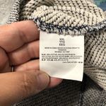 Old Navy , XXL textured sweater blue and white rounded hem fall winter Photo 7