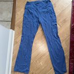 Jaanuu  size S yoga style ciel blue scrub pants Photo 1