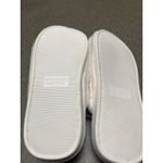 Christmas KatyDid slippers Sz L/XL cream faux fur with Santa face NWT Photo 4