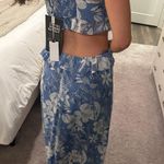 ASTR Blue Ruffle Maxi Dress Photo 6