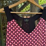 Worthington  Pink and Black Geometric Tank Top XL Photo 1