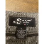 Sharagano  Studio Lace Tiered Knee Length Skirt Size 14‎ Photo 4