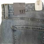 Kut From The Kloth Christine Jeans Straight Leg Stretch Denim Sz 18 Distressed Photo 7