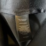 EXPRESS  Black Faux Suede Fringe Shoulder Dress Photo 5